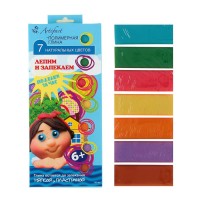 Пластика - полимерная глина набор Артефакт 7 натуральных цветов 140г