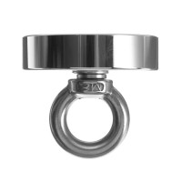 Магнит неодимовый Cartage с петлёй для авто, d 60 мм, сцепление 75 кг