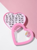 Кольцо детское Выбражулька «Бабочка ажурная», цвет серебро, безразмерное