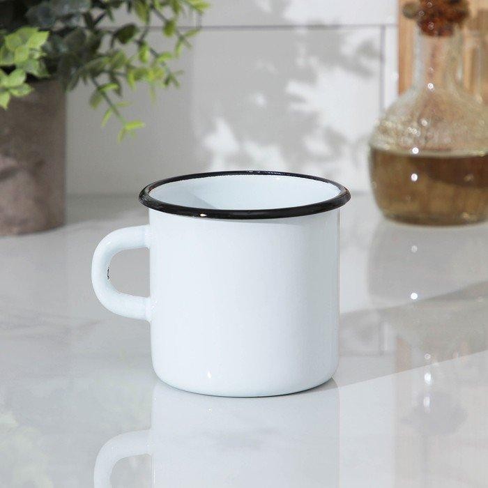 Кружка, 250 мл, цвет белый