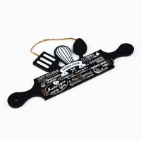 Ключница настенная кухонная «Правила кухни», 29.8×11 см