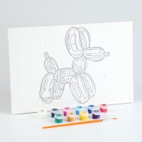 Картина по номерам для детей «Надувная собака», 20 х 30 см