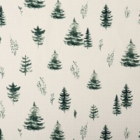 Полотенце "Ёлочки" 80х150 см, 100% хлопок, ваф.полотно, 160 г/м2