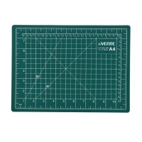 Коврик для резки макетный A4 deVENTE, 3 мм, непрорезаемый, двусторонний, трёхслойный