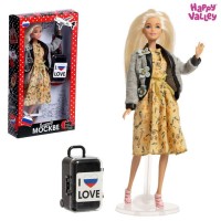 Кукла-модель «Злата в Москве» с аксессуарами, серия Вокруг света