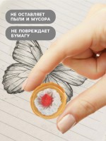 Набор фигурных ластиков «Десерты», 4 штуки, в пакете на зип-молнии, МИКС (штрихкод на штуке)