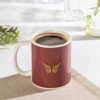 Кружка-хамелеон Доляна «Бабочки», 350 мл