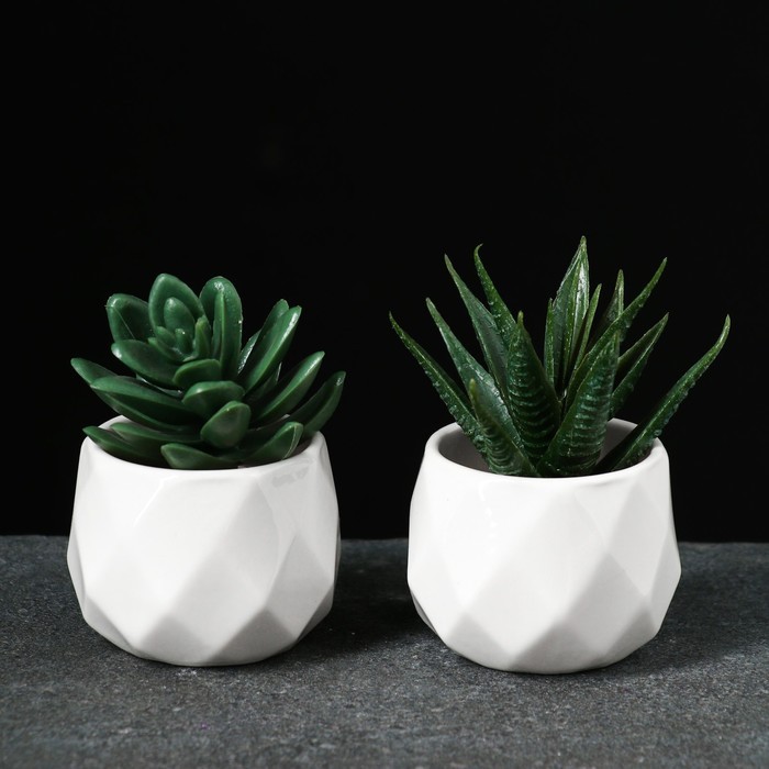 Горшок "Ромбы" 6,5х5см