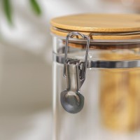 Банка для сыпучих продуктов с бугельным замком Magistro «Эко», 1,2 л, 10×20 см
