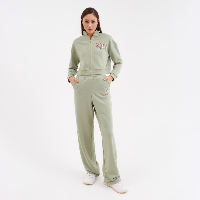 Костюм женский (джемпер и брюки) MIST, р. 48-50, хаки