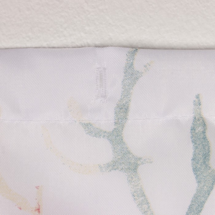 Штора для ванной комнаты «Морское дно», 180×180 см, полиэстер