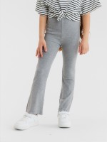 Брюки детские расклешенные KAFTAN, рост 130 см, серые