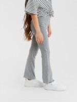 Брюки детские расклешенные KAFTAN, рост 130 см, серые