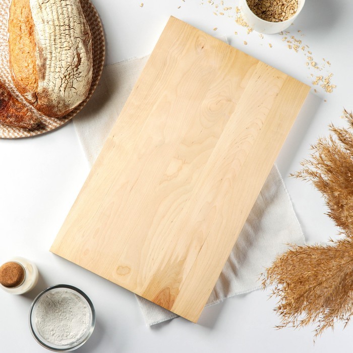 Доска разделочная «Классика», 50×30×3 см, берёза