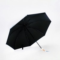 Зонт механический «Лапка», эпонж, 4 сложения, 8 спиц, R=49/56 см, D = 98 см, МИКС