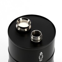 Фляжка «Запас нефти», нержавеющая сталь, 700 мл, 25 oz