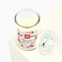 Свеча в банке «Приятных сюрпризов», аромат цветочный, 5,9 х 11 см
