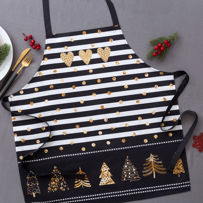 Фартук «"Этель": Золотой город», 65 × 60 см, 100 % хлопок, саржа, 190 г/м²