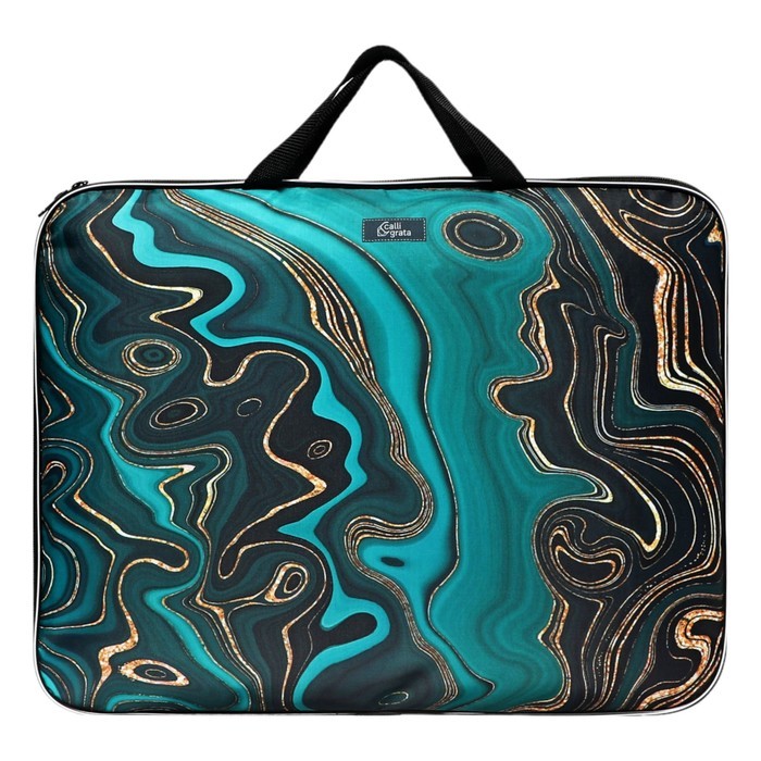 Папка для чертежей и рисунков А3, 470 х 350 х 20 мм, с ручками, текстильная, Calligrata, "Камень"