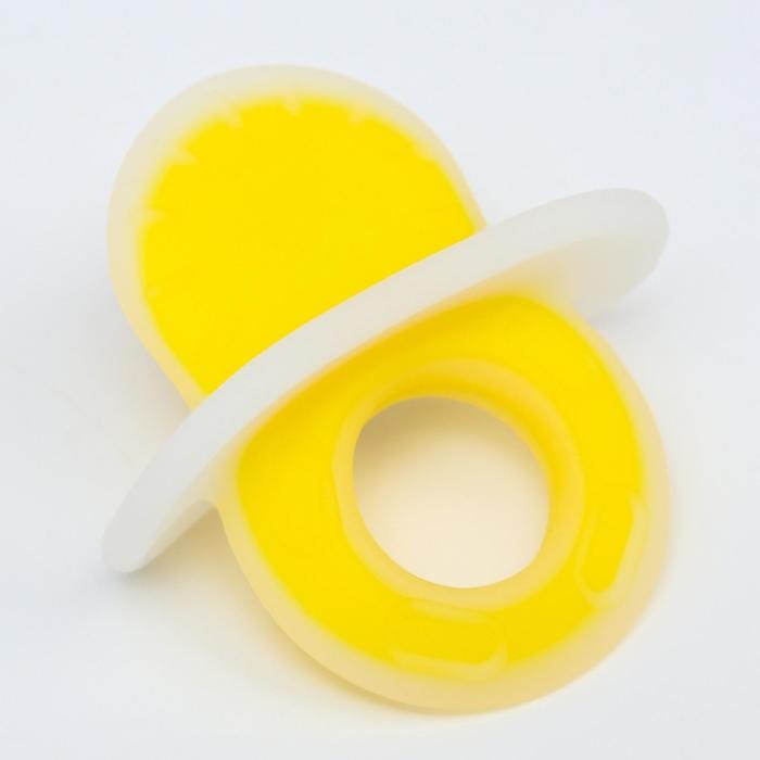 Прорезыватель силиконовый «Пустышка», цвет МИКС