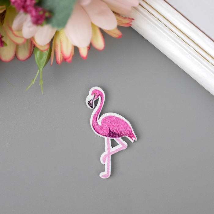 Декор для творчества дерево "Фламинго" набор 15 шт 3,2х1,5 см