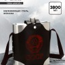 Фляжка для алкоголя «СССР», нержавеющая сталь, чехол, 3.8 л