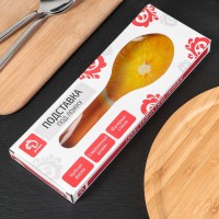 Подставка под ложку Доляна «Сочный апельсин», 23,5×8,3 см