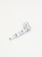 Трубка для курения из металла, 8 х 3 х 1.8 см