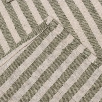 Фартук Доляна Полоса цв.зеленый 62*76 см, 50%п/э 50% хл