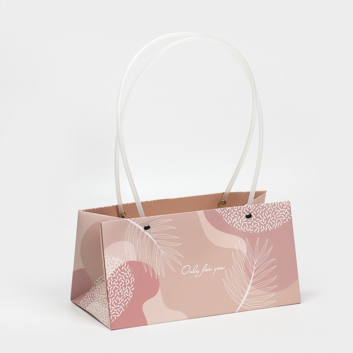 Пакет влагостойкий для цветов Only for you, 24×12×12 см