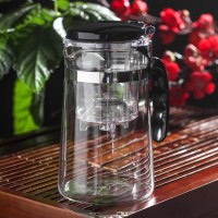 Чайник стеклянный заварочный Magistro «Мантана», 500 мл, с пластиковым ситом