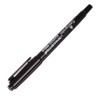 Маркер перманентный Calligrata, чёрный, двухсторонний, узел 2.0 мм/0.7 мм