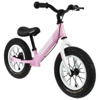 Беговел 12" GRAFFITI Rocket, цвет розовый