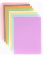 Цветной картон А4 тонированный, 34 листа, 20 цветов, 180 г/м