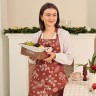 Фартук новогодний "Этель" "New Year's plants" 60х70 см, 100% хл, рогожка 186 г/м2