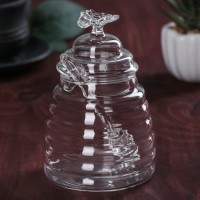 Банка для мёда Magistro «Пчёлка», 280 мл, 8×8×12 см