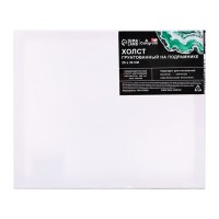 Холст на подрамнике, хлопок 100%, 1.6×25×30 см, акриловый грунт, среднезернистый, 380 г/м²