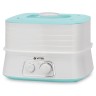 Сушилка для овощей и фруктов Vitek VT-5053, 250 Вт, 5 ярусов, бело-голубая