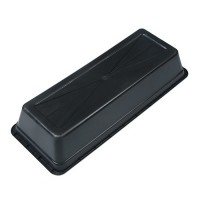 Ящик для рассады, 50 × 20 × 10 см, 5 л., чёрный, «№1»