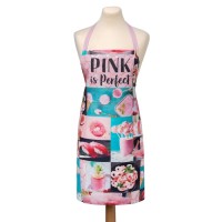 Фартук Этель PINK 70х60 см, 100% хлопок, саржа 190 гр/м²
