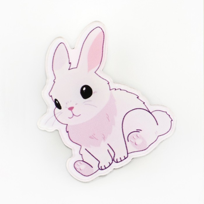 Заколка для волос «Зайчик», 3,2 х 3,9 х 1 см