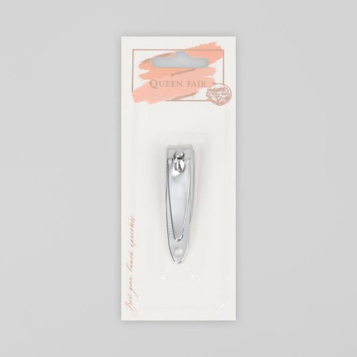 Кусачки-книпсер маникюрные, 5,5 см, на блистере, цвет серебристый Кусачки-книпсер маникюрные, 5,5 см, на блистере, цвет серебристый