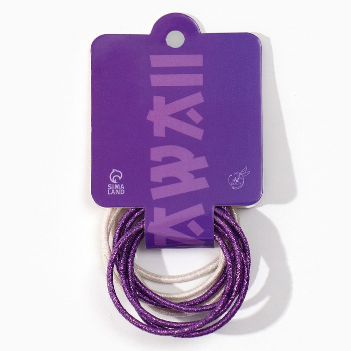 Резинки для волос Kawaii, 10 шт., диам. 3.5 см