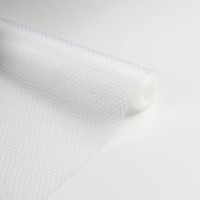 Коврик противоскользящий Доляна «Круги», 30×150 см, прозрачный