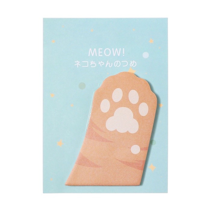 Блок для записей 45×75 мм, 30 листов, рыжая лапка