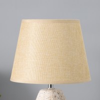 Лампа настольная "Виктория" 1хЕ14 40Вт бежевый 20х20х32см