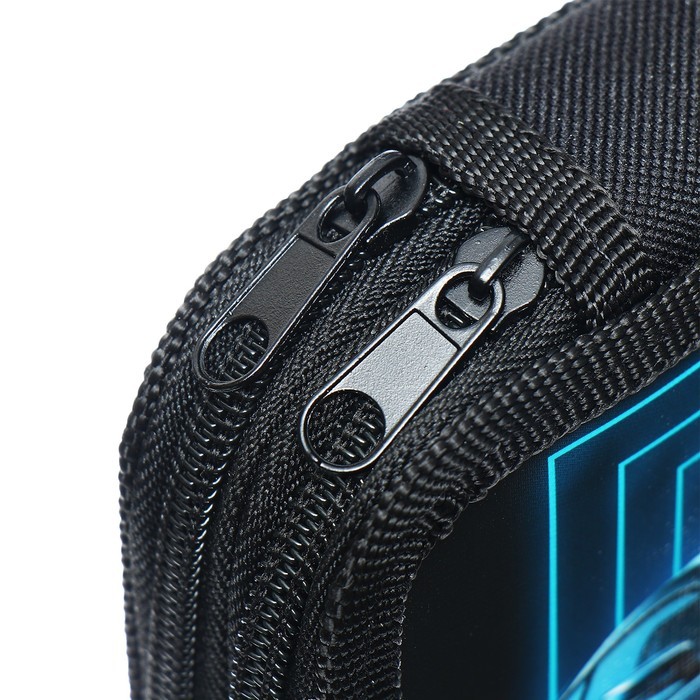 Пенал школьный, 2 секции, 12.5×20.5×4 см «Тачка»