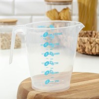 Кувшин мерный «Колор», 1500 мл, цвет МИКС