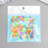 Набор бусин для творчества акрил фосфорные "Шарики" набор 20 гр 0,6х0,6х0,6 см