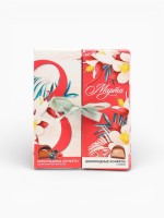 Коробка с двумя видами конфет и лентой «8 марта», 200 г